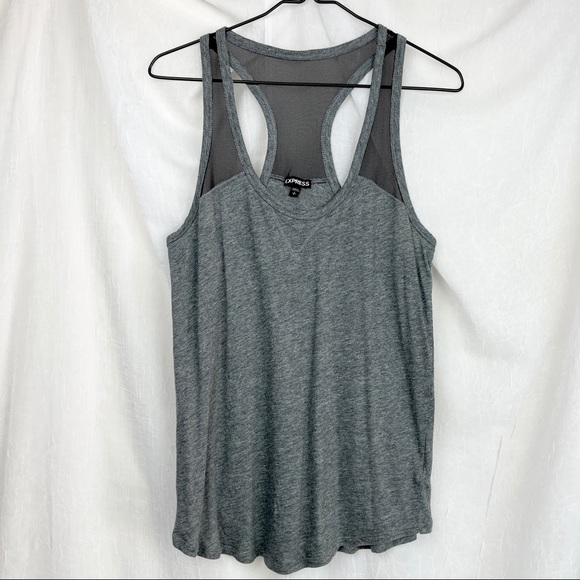 Express Mesh Racerback Trapeze Tank - Picture 2 of 10